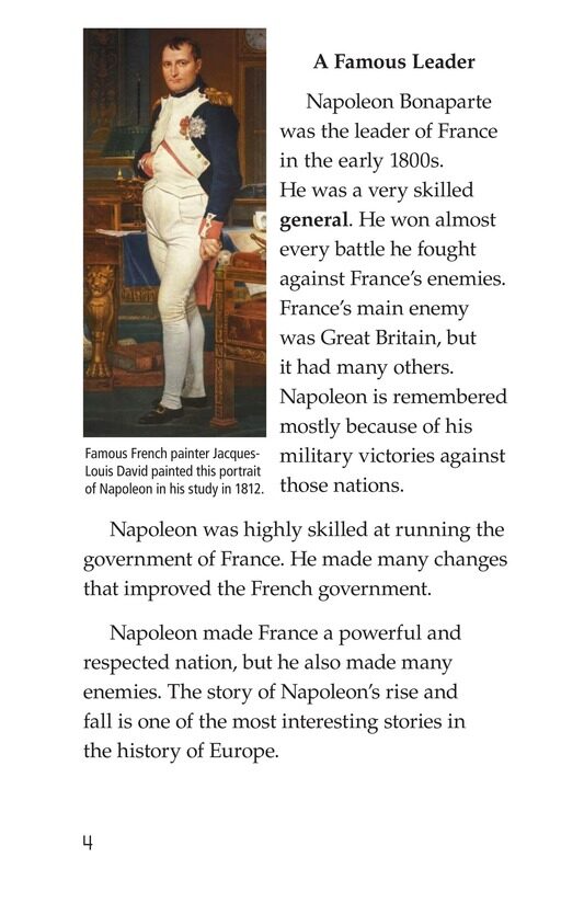 Napoleon Bonaparte绘本故事第3页