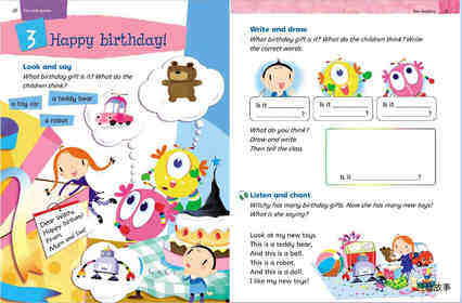1A Unit 3 Happy birthday!绘本故事第2页