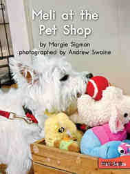 Meli at the Pet Shop