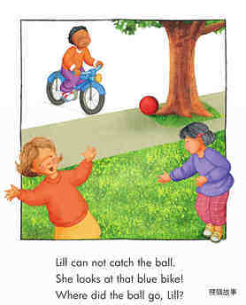 Catch the Ball!绘本故事第4页