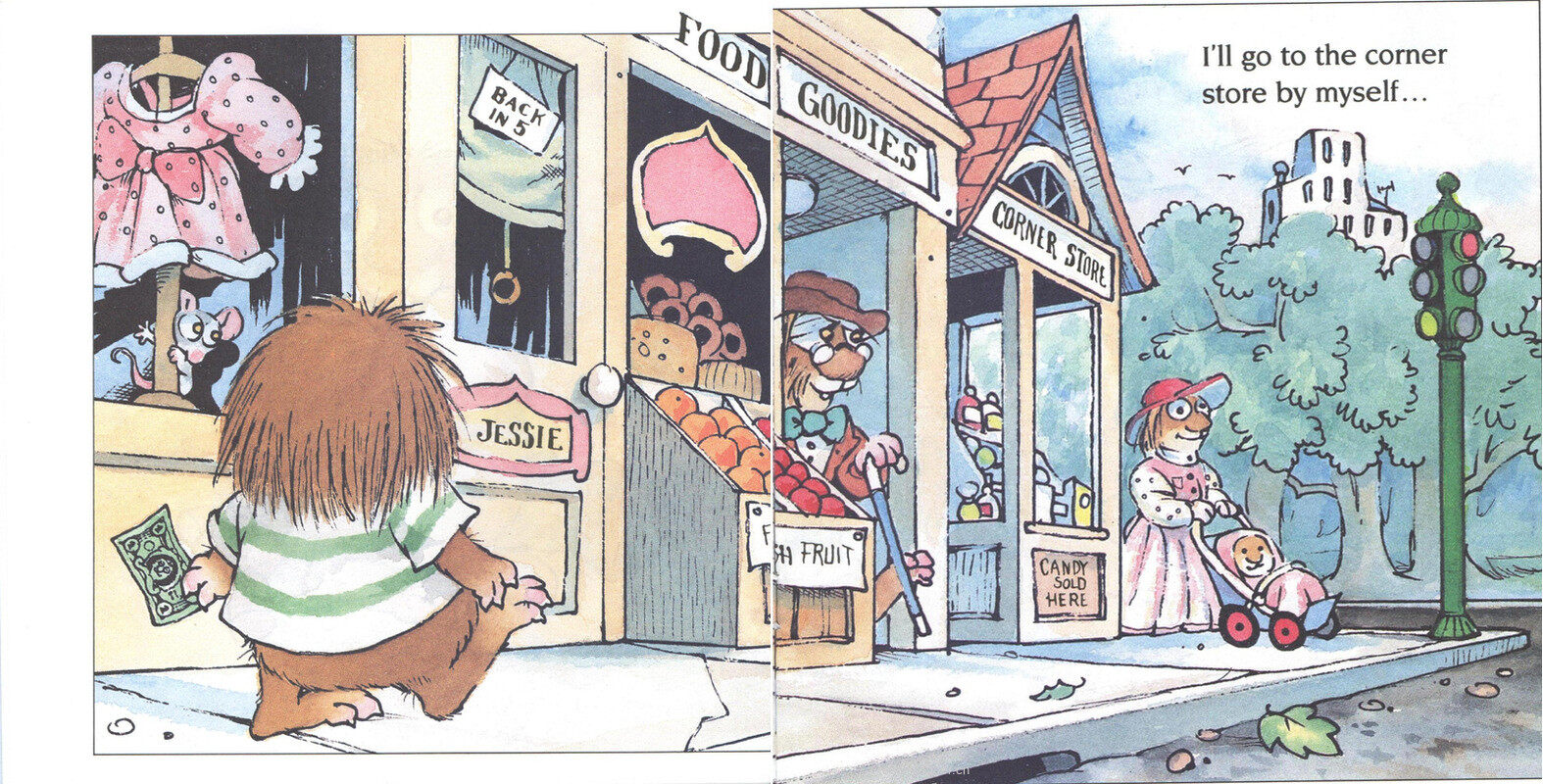 When I Get Bigger绘本故事第4页