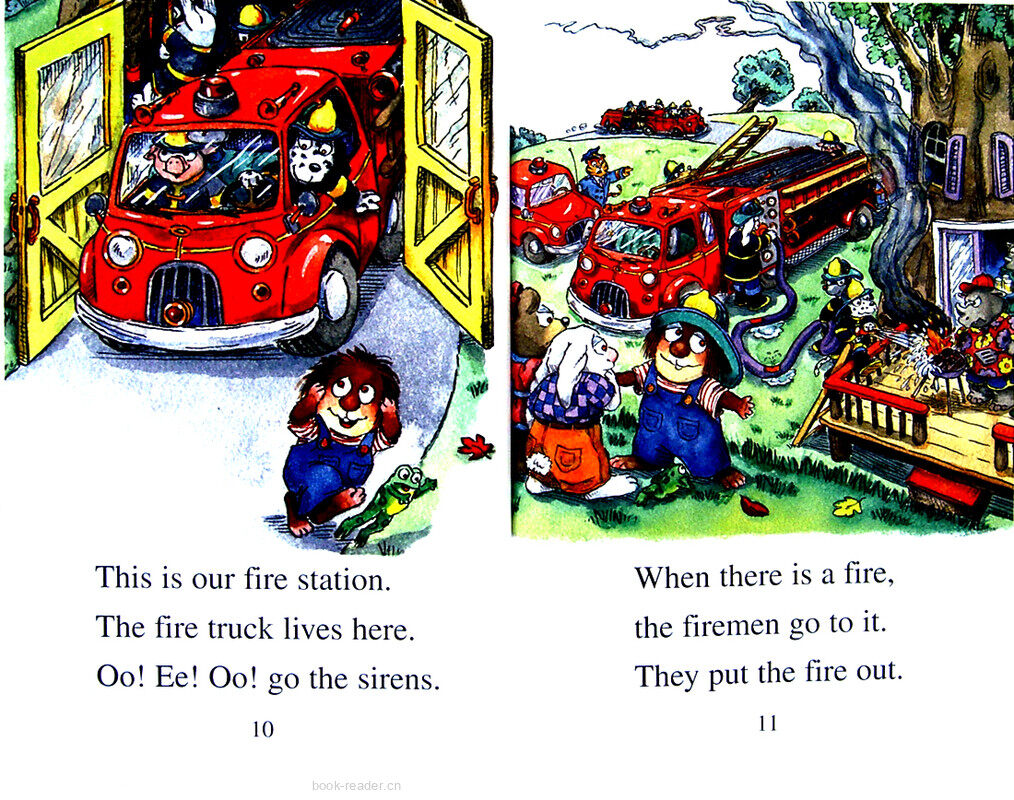 This is my Town绘本故事第5页