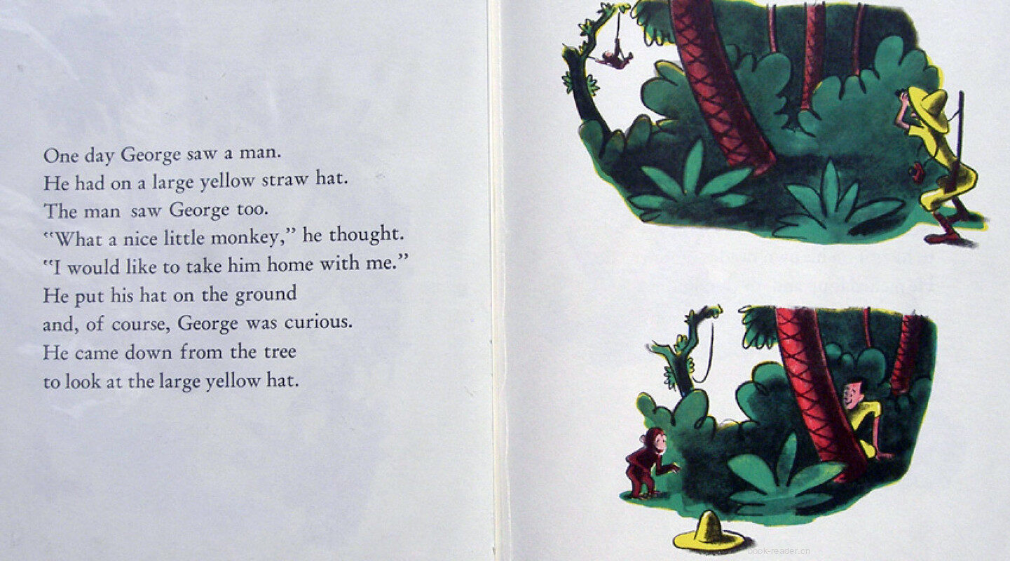 Curious George绘本故事第4页