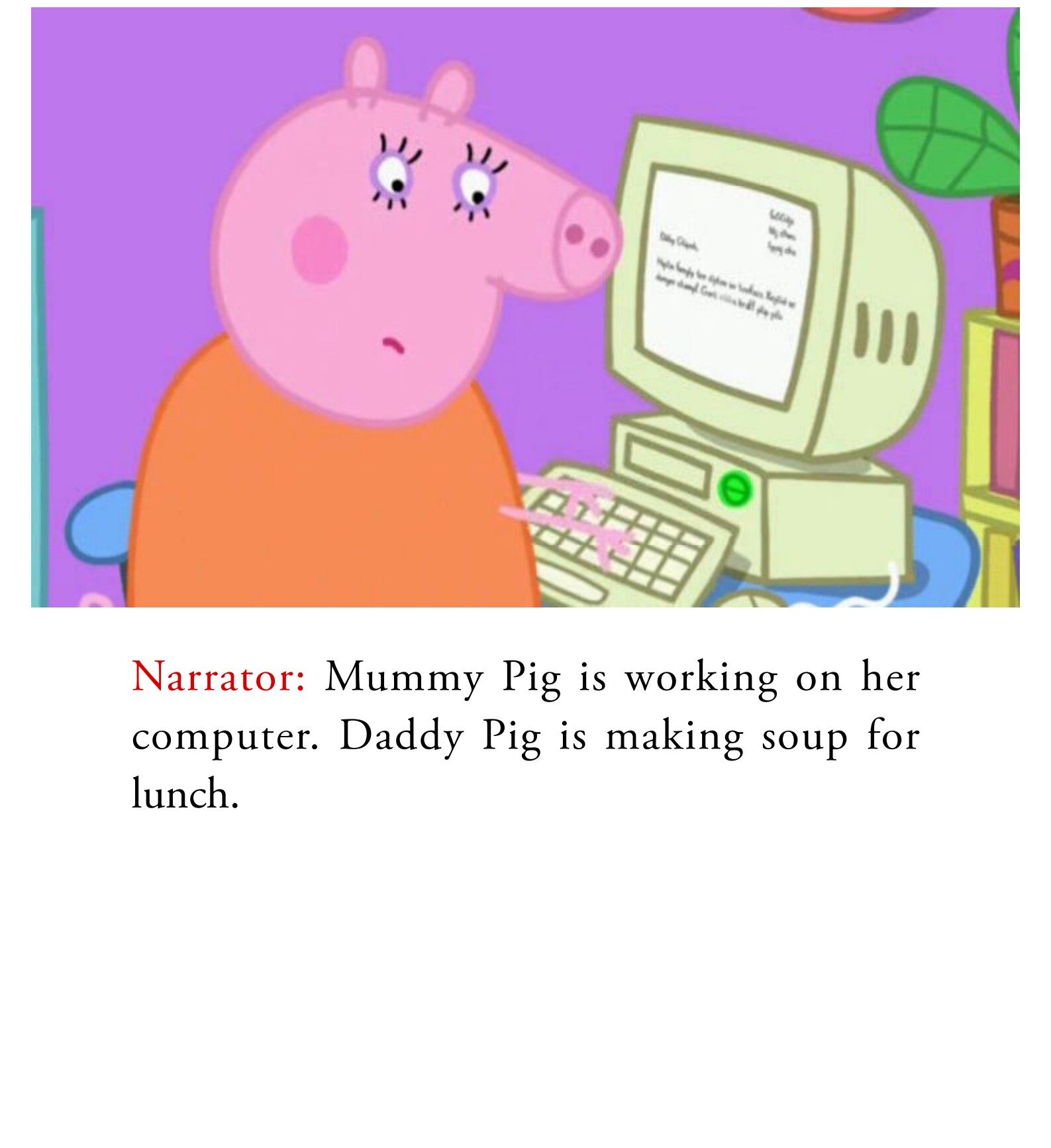 Mummy Pig at work绘本故事第3页