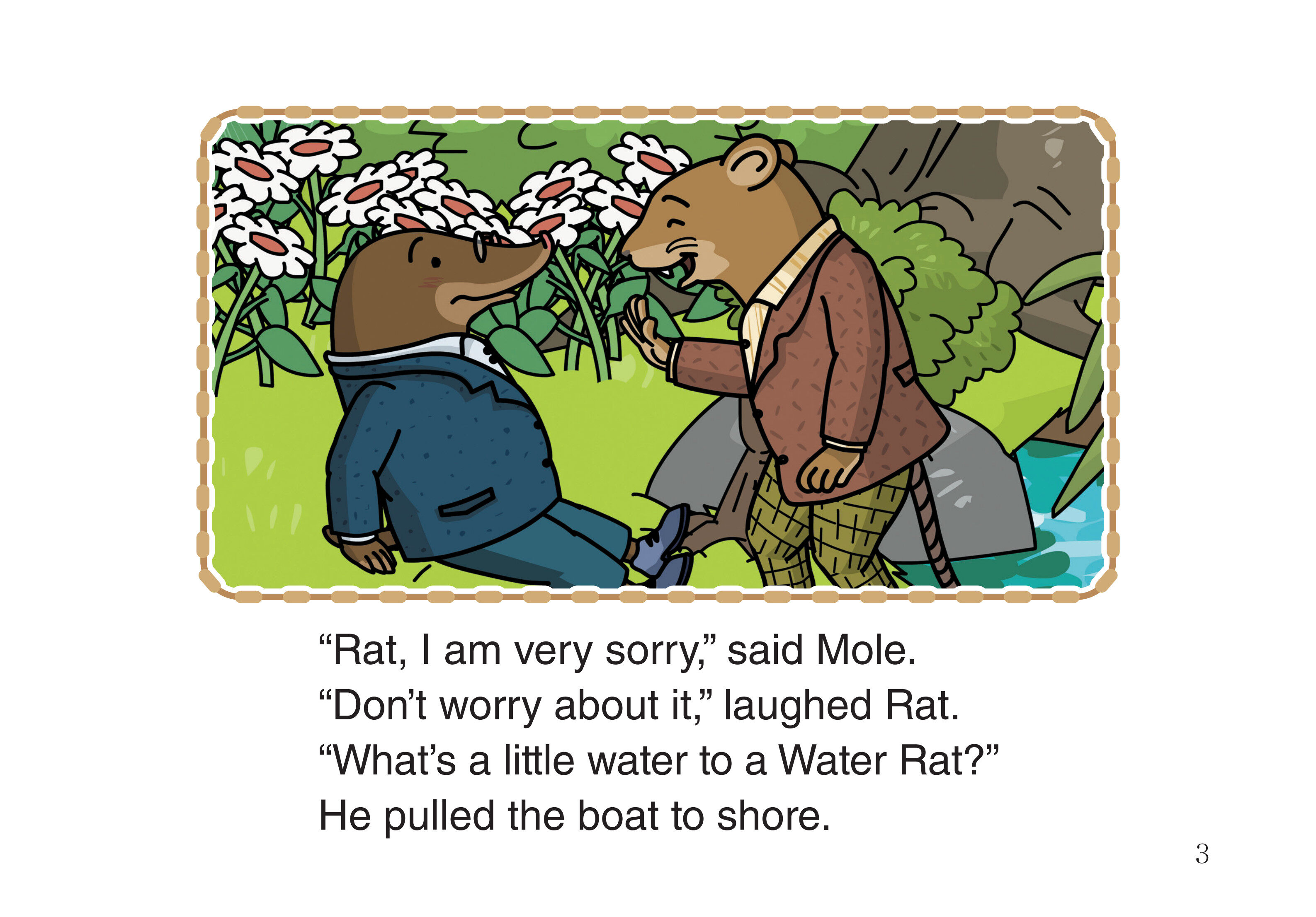 Mole Gets a New Home绘本故事第5页