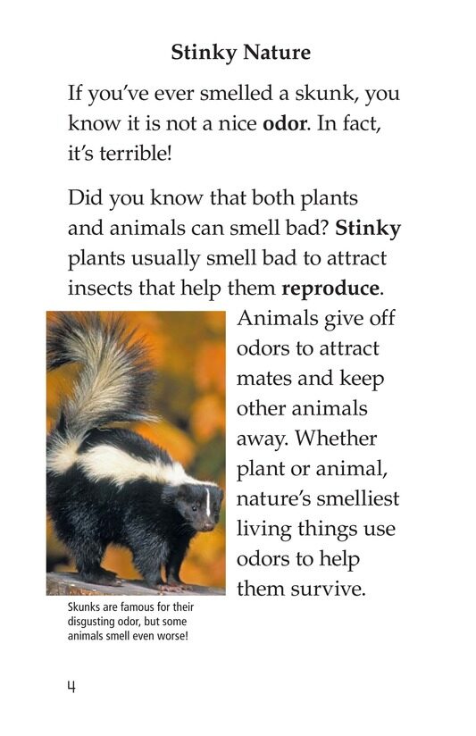 Nature Stinks!绘本故事第3页