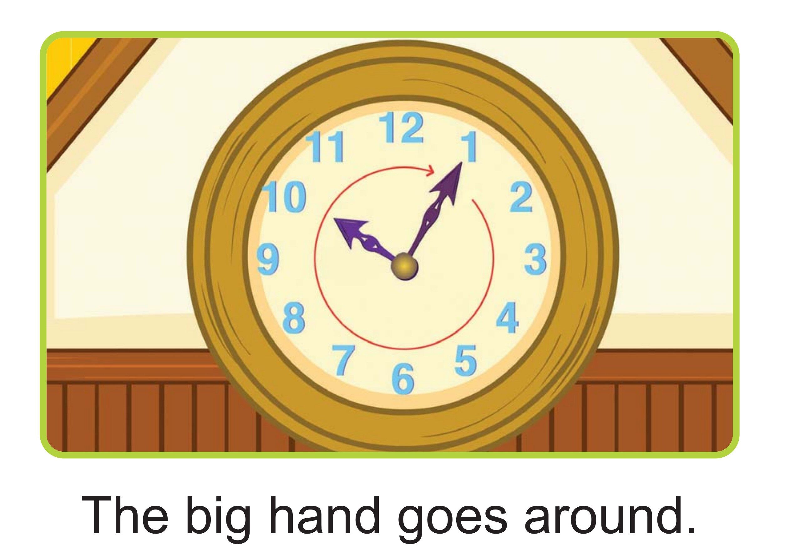 Time Goes Around绘本故事第2页