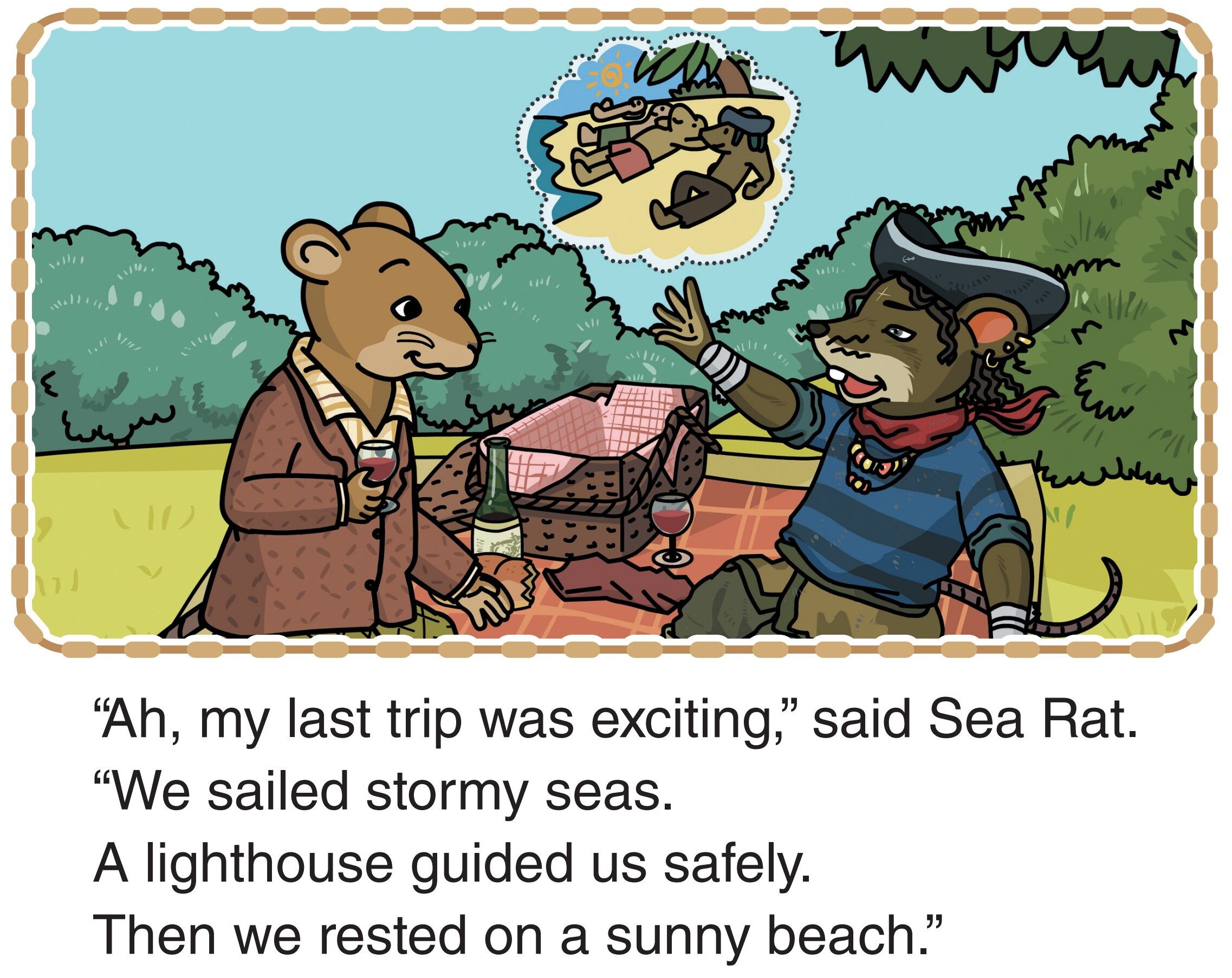 Sea Rat Tales绘本故事第5页