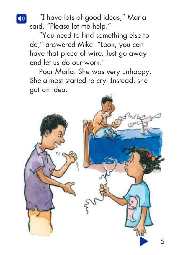 Marla's Idea绘本故事第5页