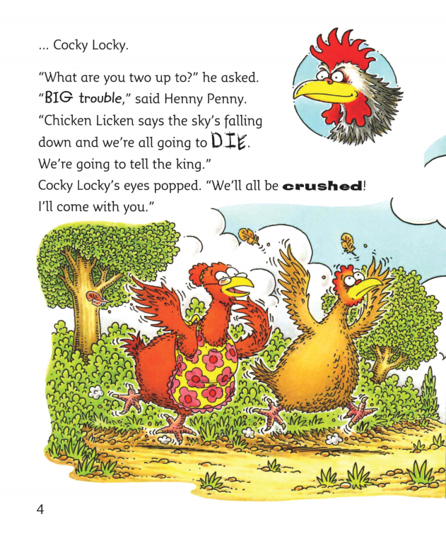 Chicken Licken绘本故事第5页