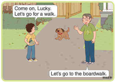 Bad Dog, Lucky!绘本故事第3页