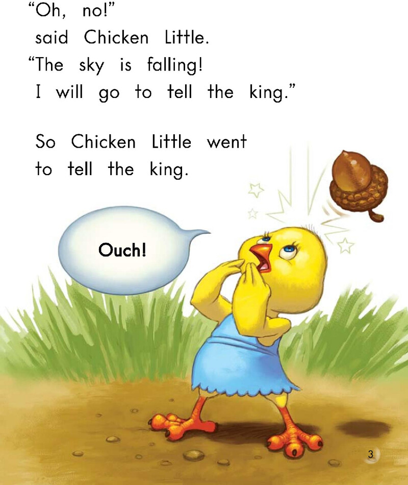 Chicken Little绘本故事第4页