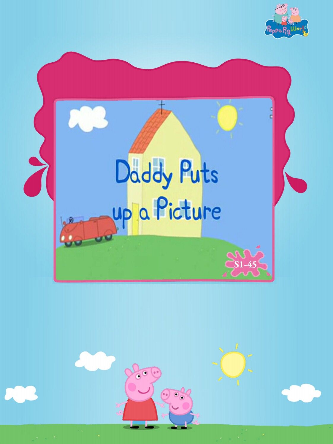 Daddy Puts up a Picture绘本故事第2页