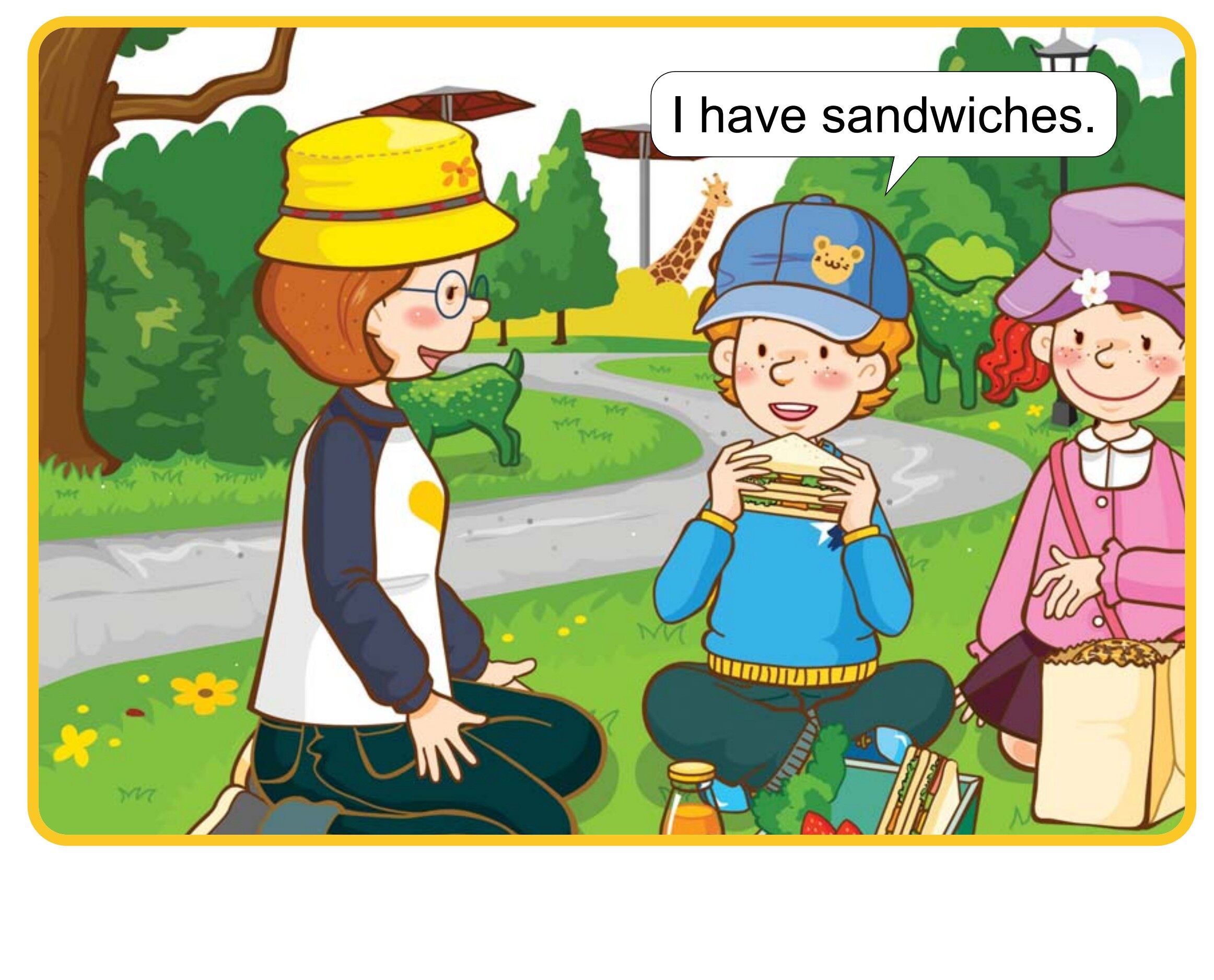 What Do You Have?绘本故事第5页