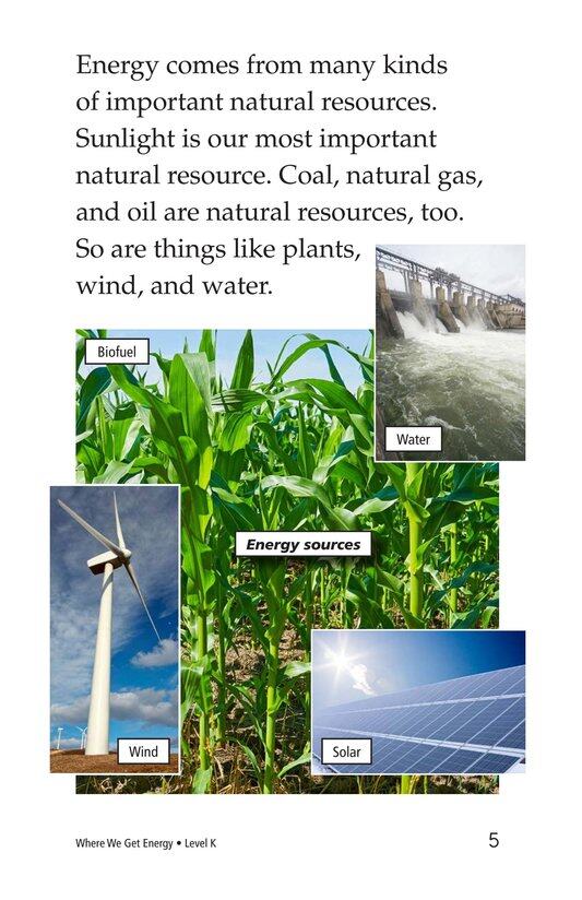 Where We Get Energy绘本故事第4页
