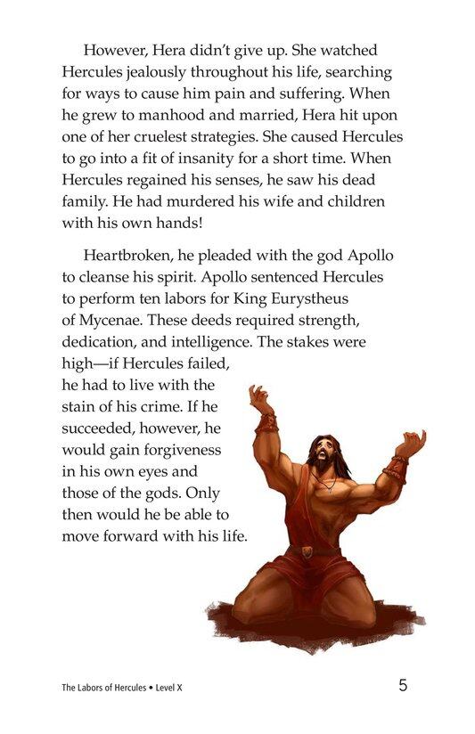 The Labors of Hercules绘本故事第4页