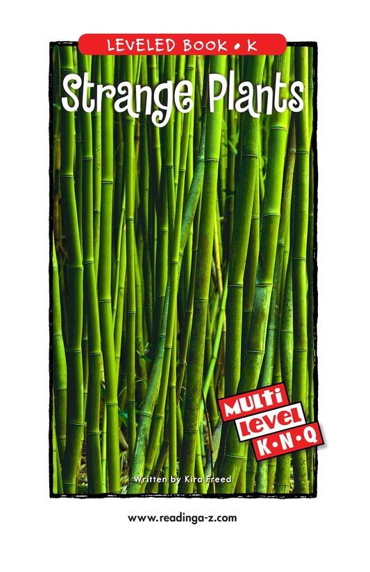 Strange Plants绘本故事第2页