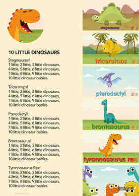 10 Little Dinosaurs绘本故事第2页