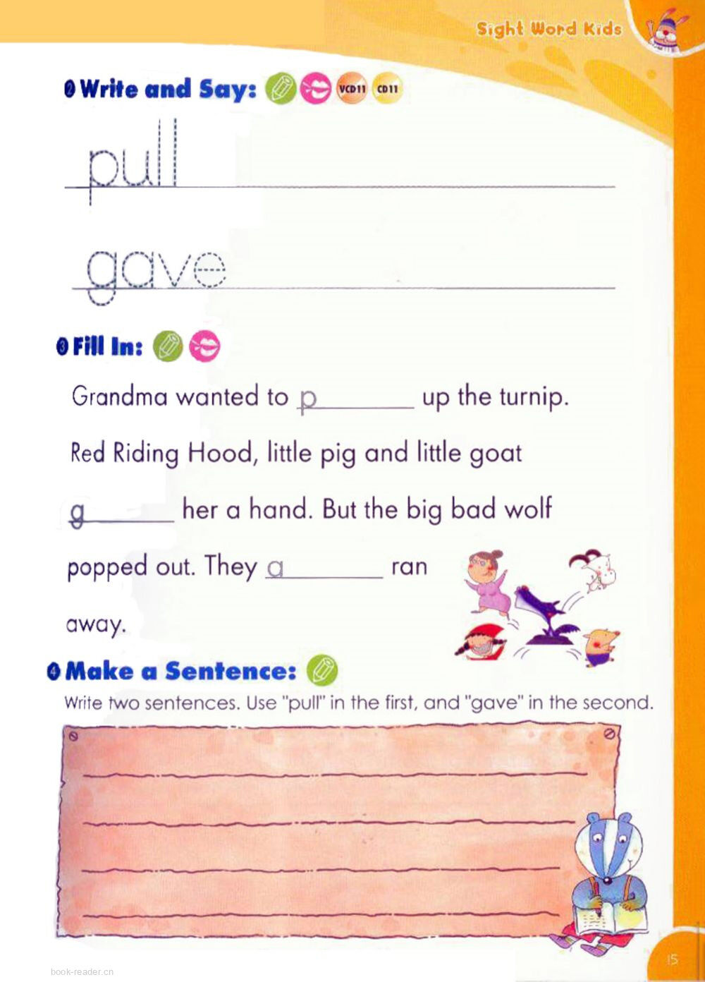 5 Pull up the Turnip绘本故事第3页