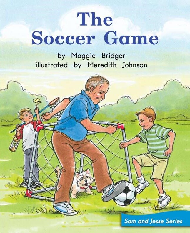 The soccer Game绘本故事第2页