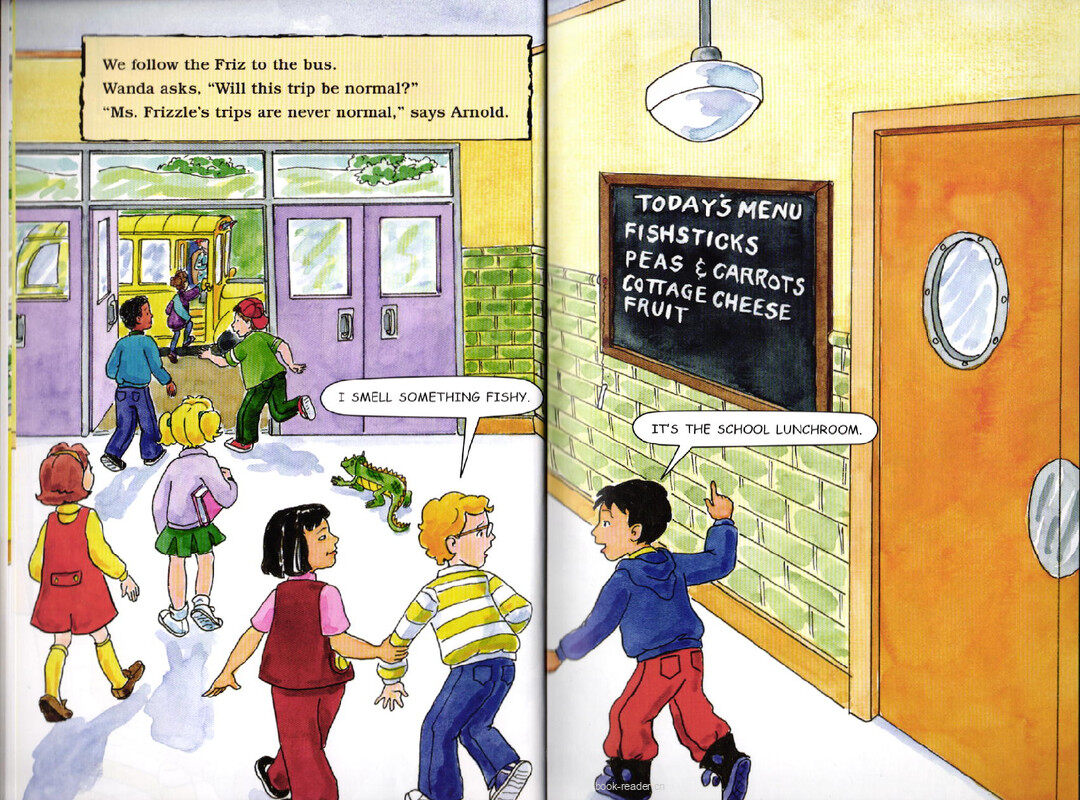 Magic School Bus Comes to its Senses绘本故事第5页