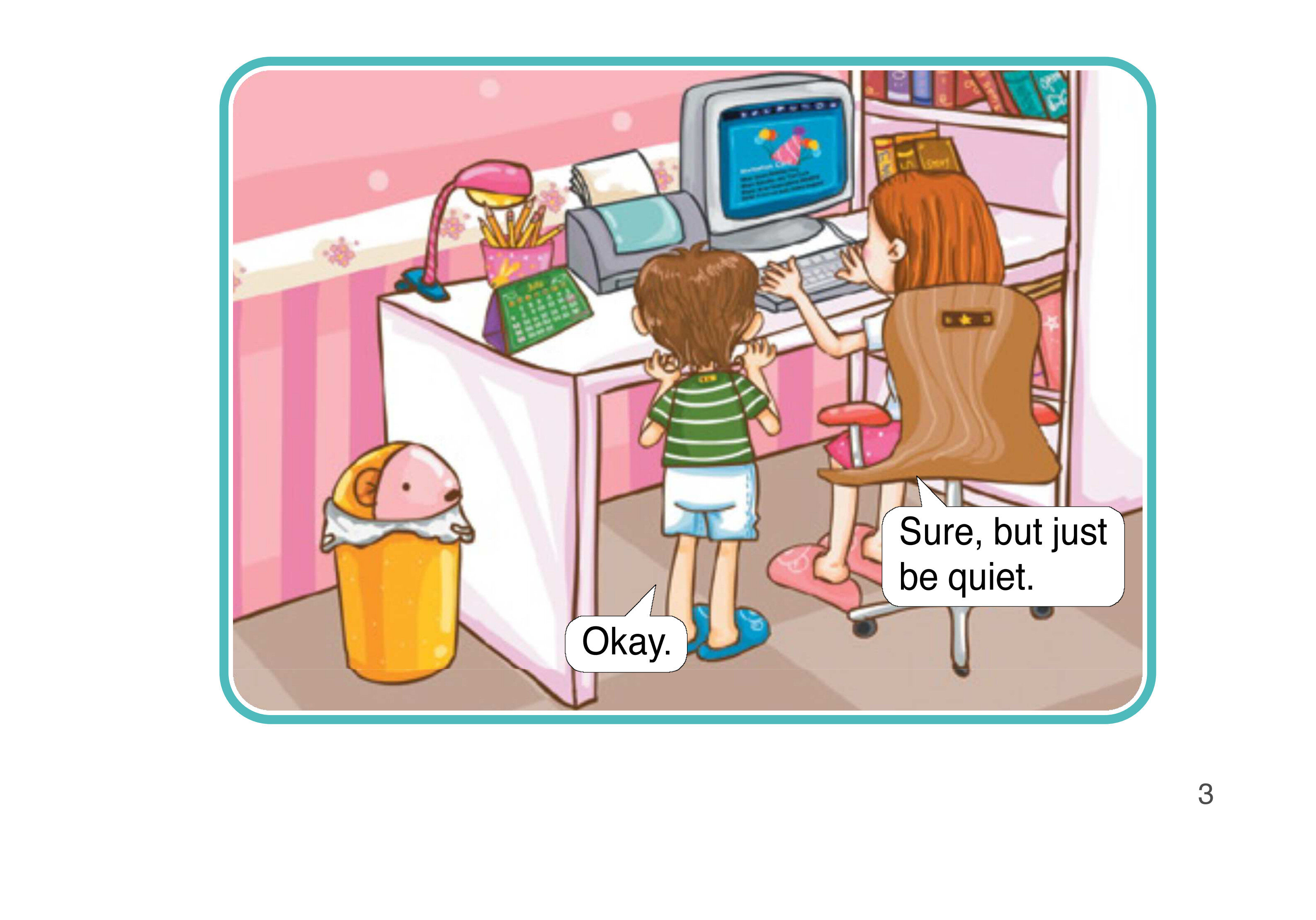 A Birthday Invitation绘本故事第4页