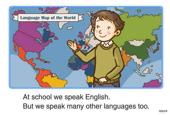 We Speak Many Languages绘本故事第2页