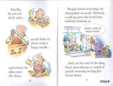 Elves And The Shoe Maker绘本故事第5页