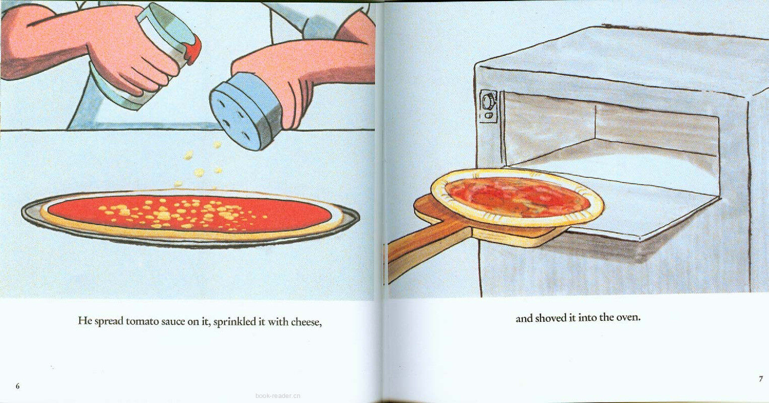Curious George and the Pizza绘本故事第5页
