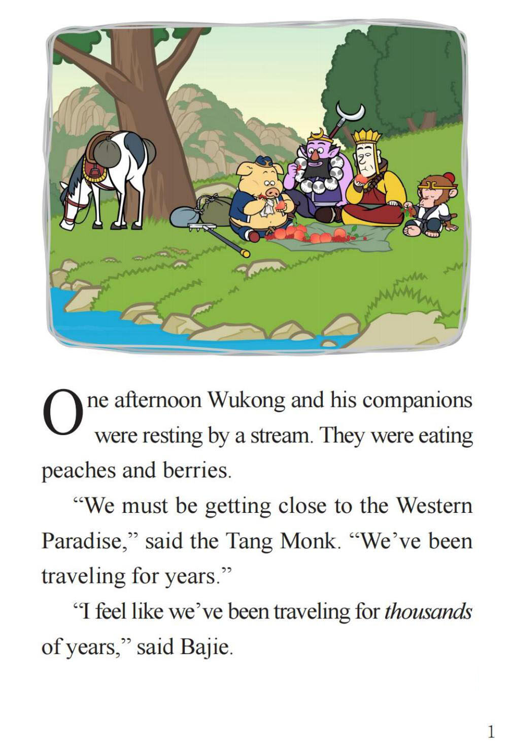 The Small Thunderclap Monastery绘本故事第3页