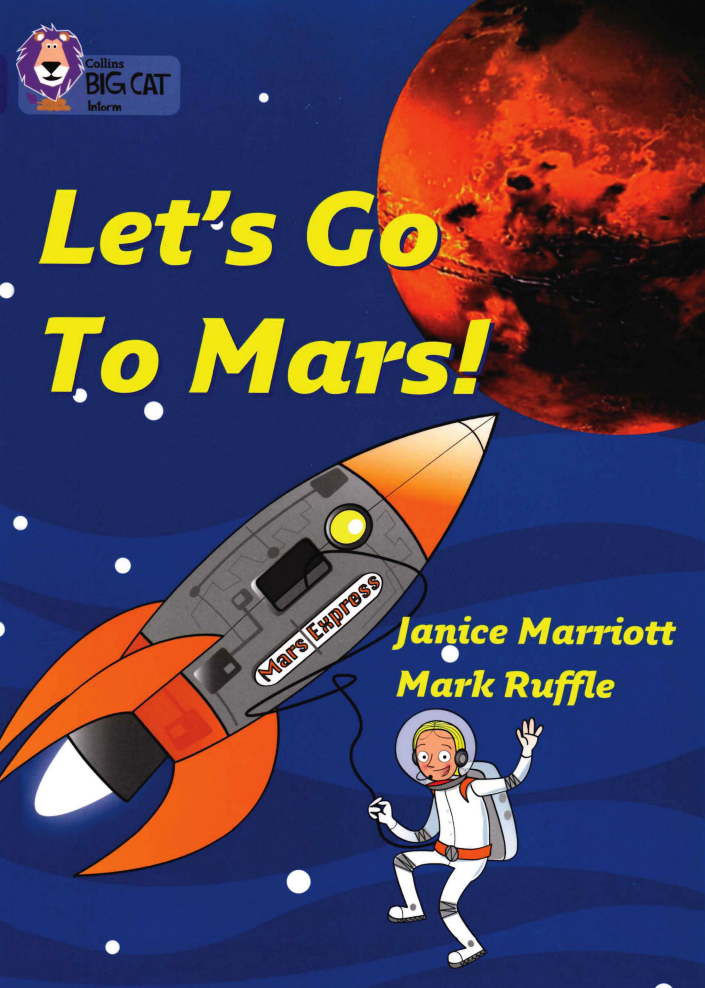 Let's Go To Mars!绘本故事第2页