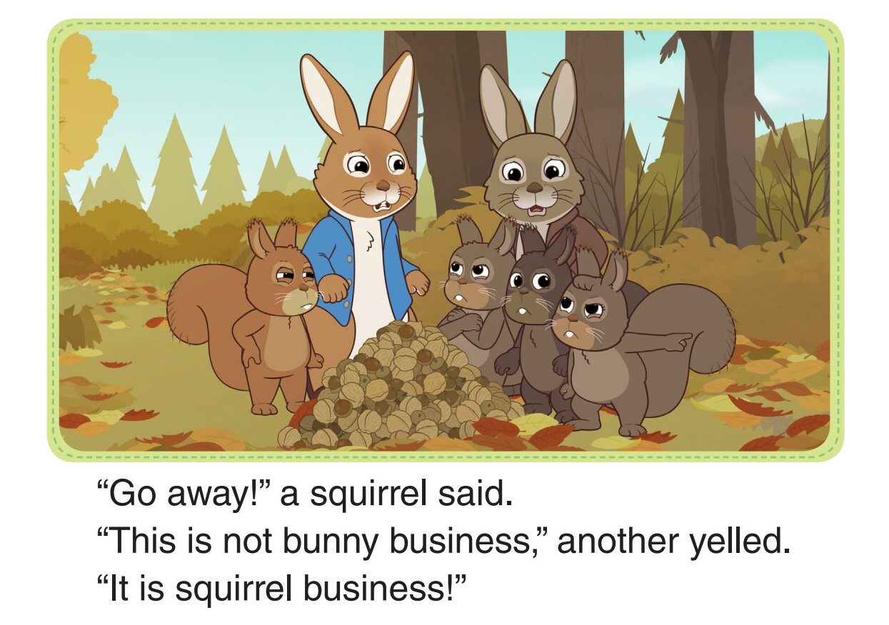 Peter and Benjamin Have a Feast 3_Silvertail绘本故事第5页