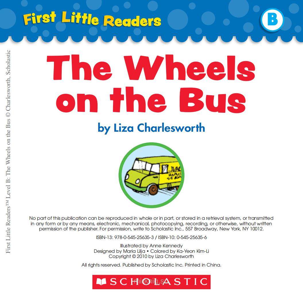 The Wheels on the Bus绘本故事第2页