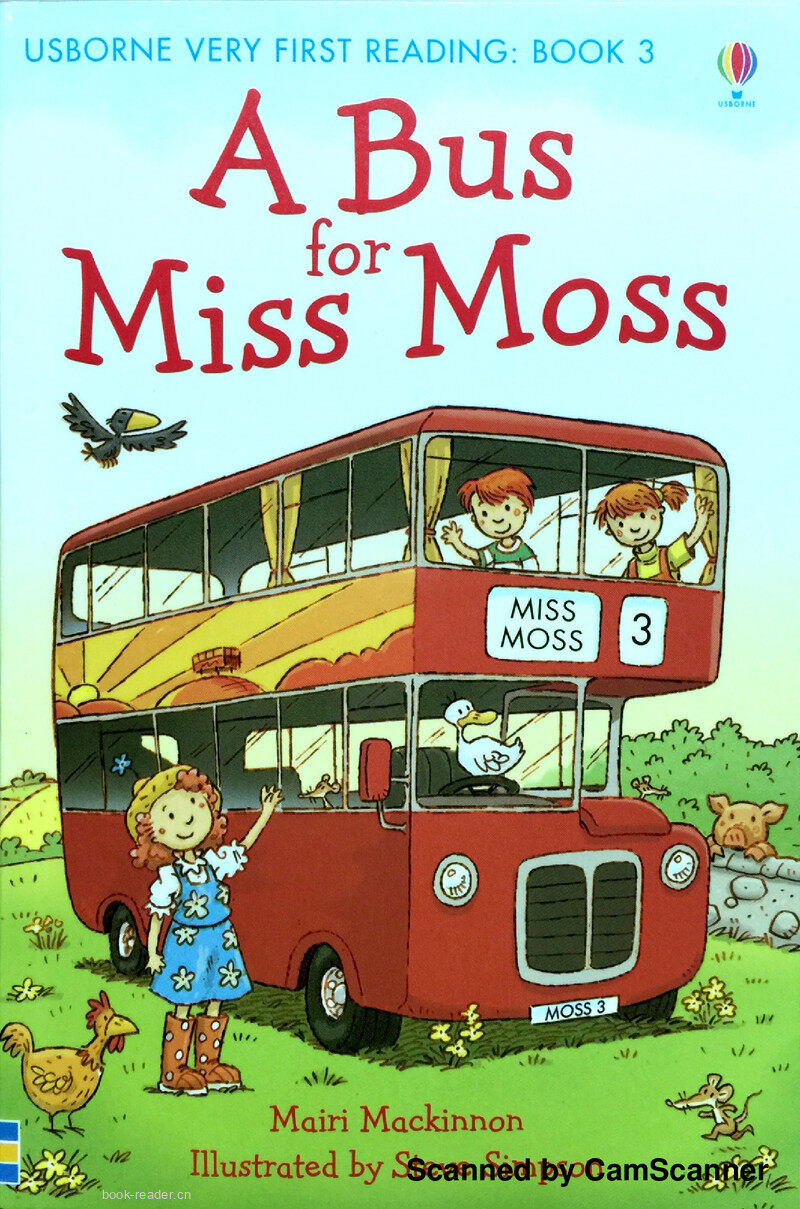 A bus for Miss Moss绘本故事第2页