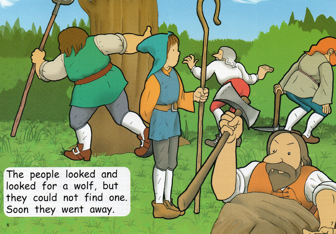 Don't Cry Wolf绘本故事第5页