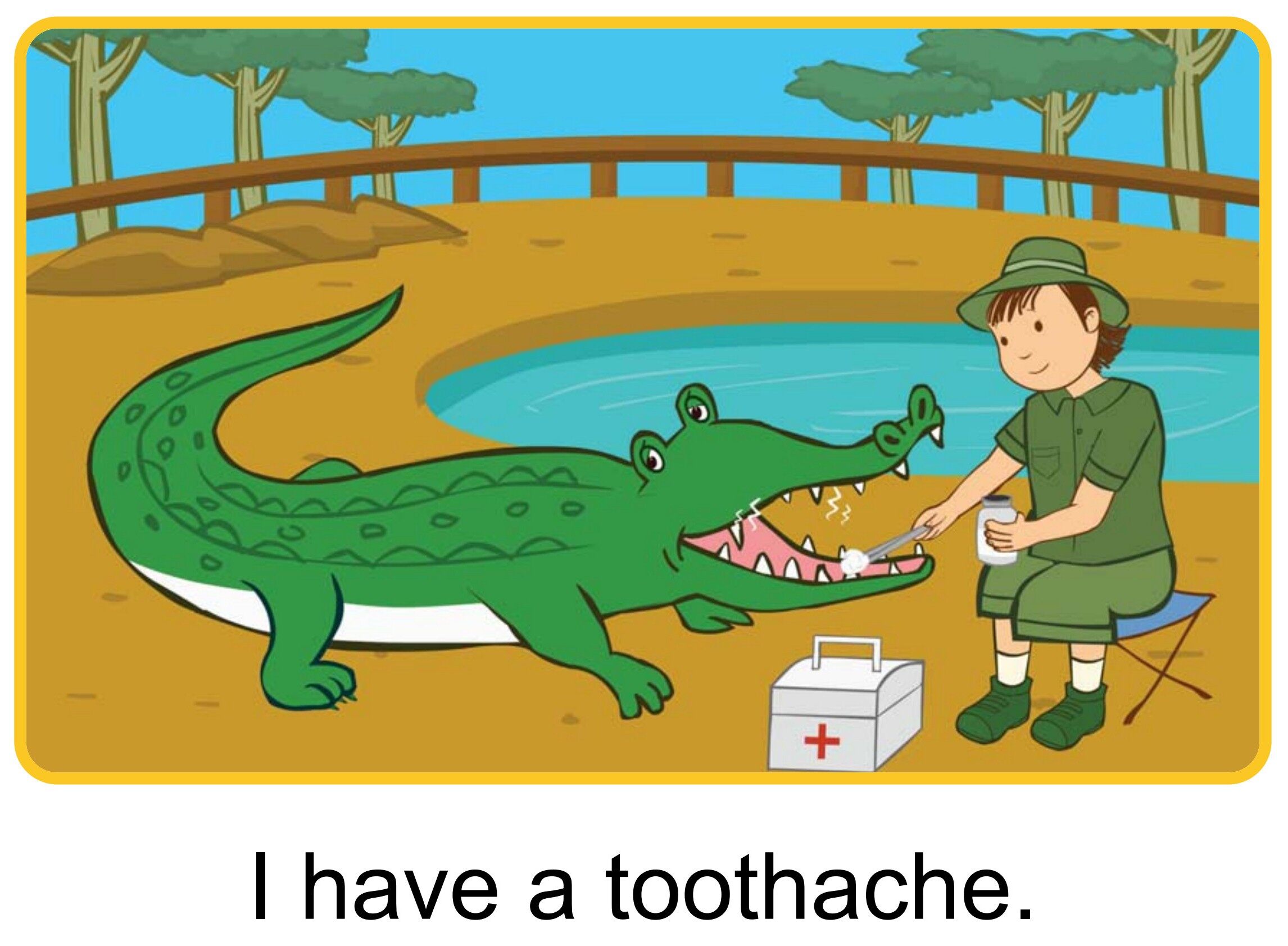 Ouch!绘本故事第5页