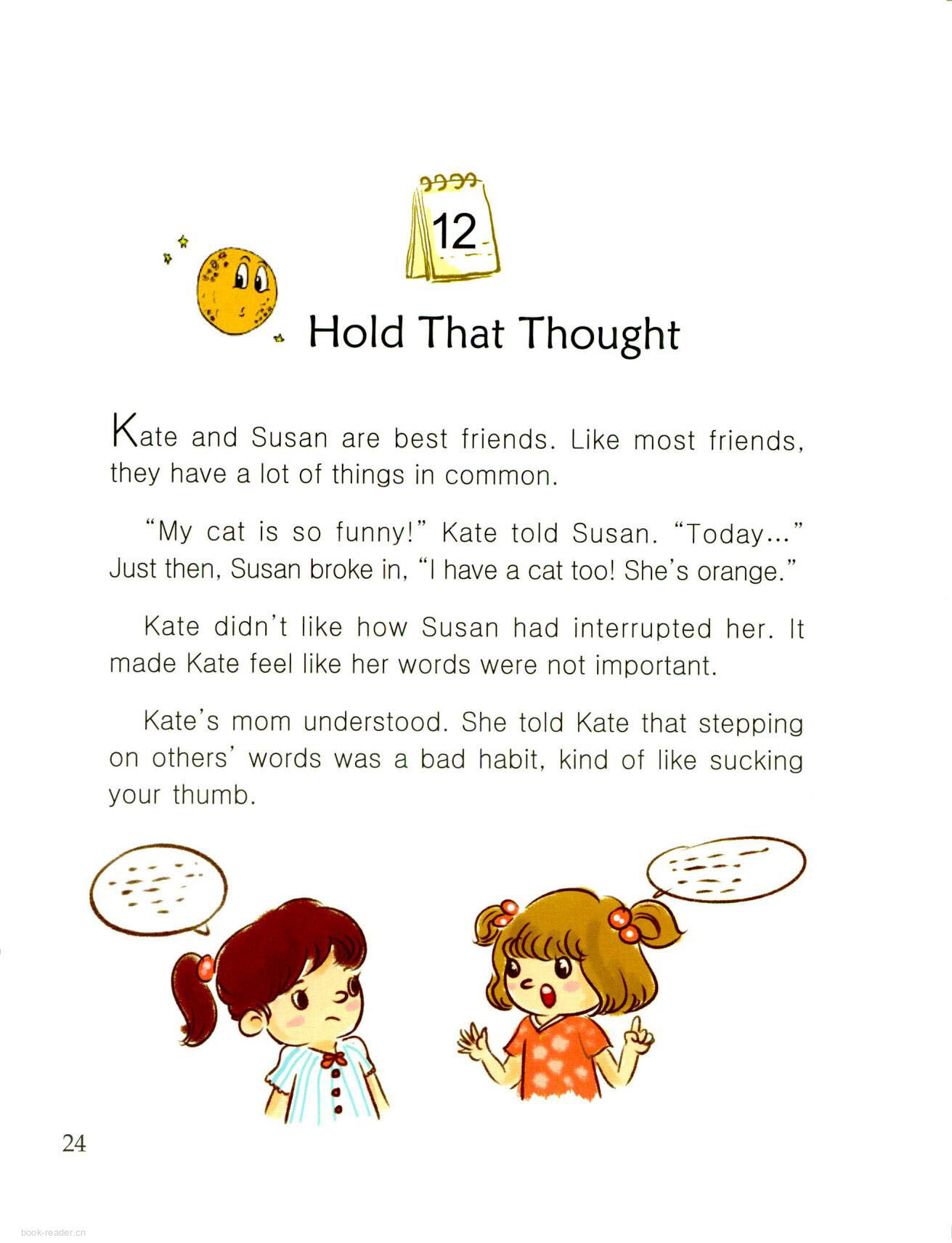 Hold That Thought绘本故事第2页