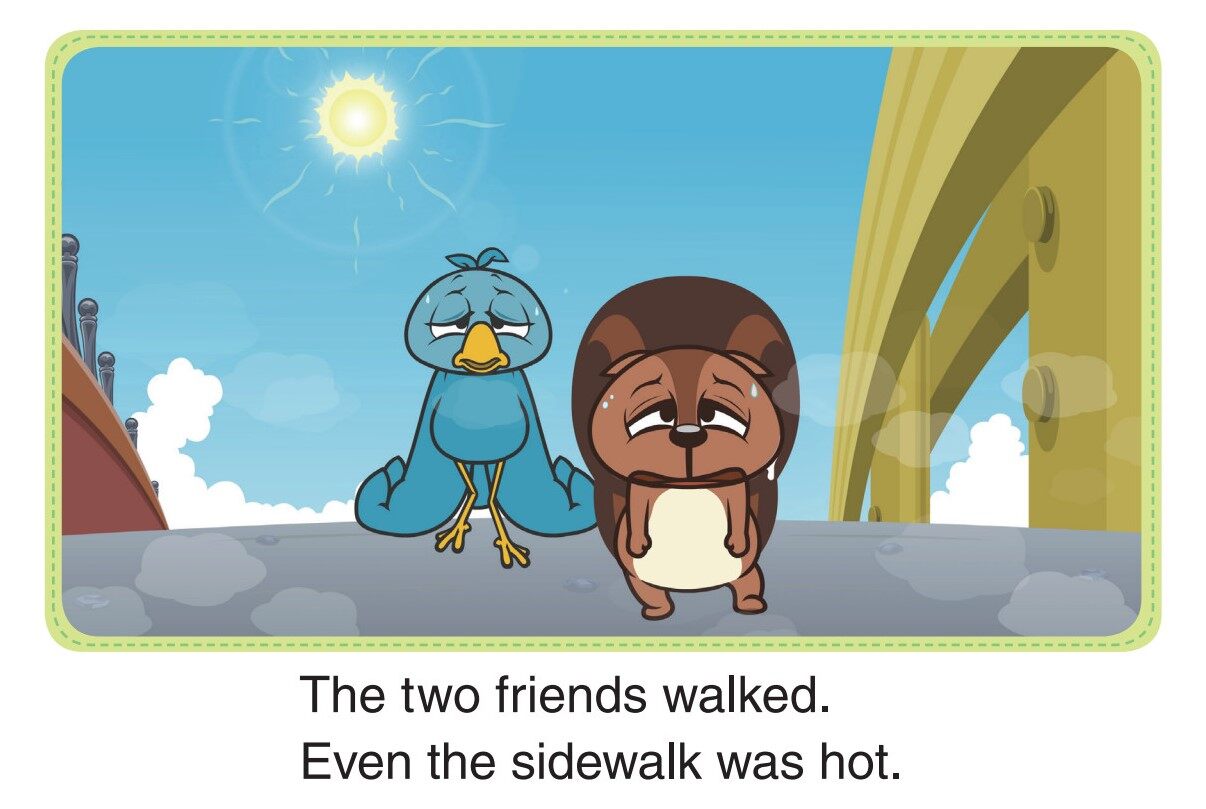 The Hottest Day Ever绘本故事第4页