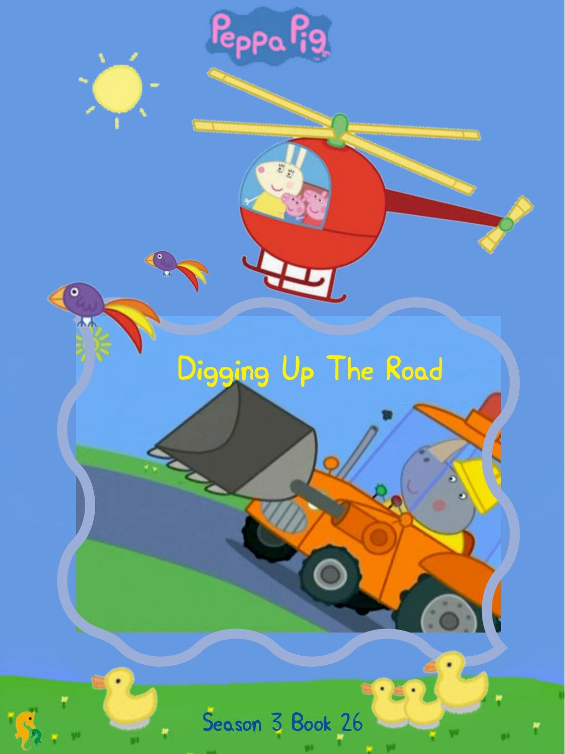 Digging up the road绘本故事第2页