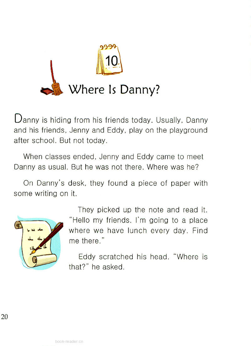 Where Is Danny?绘本故事第2页