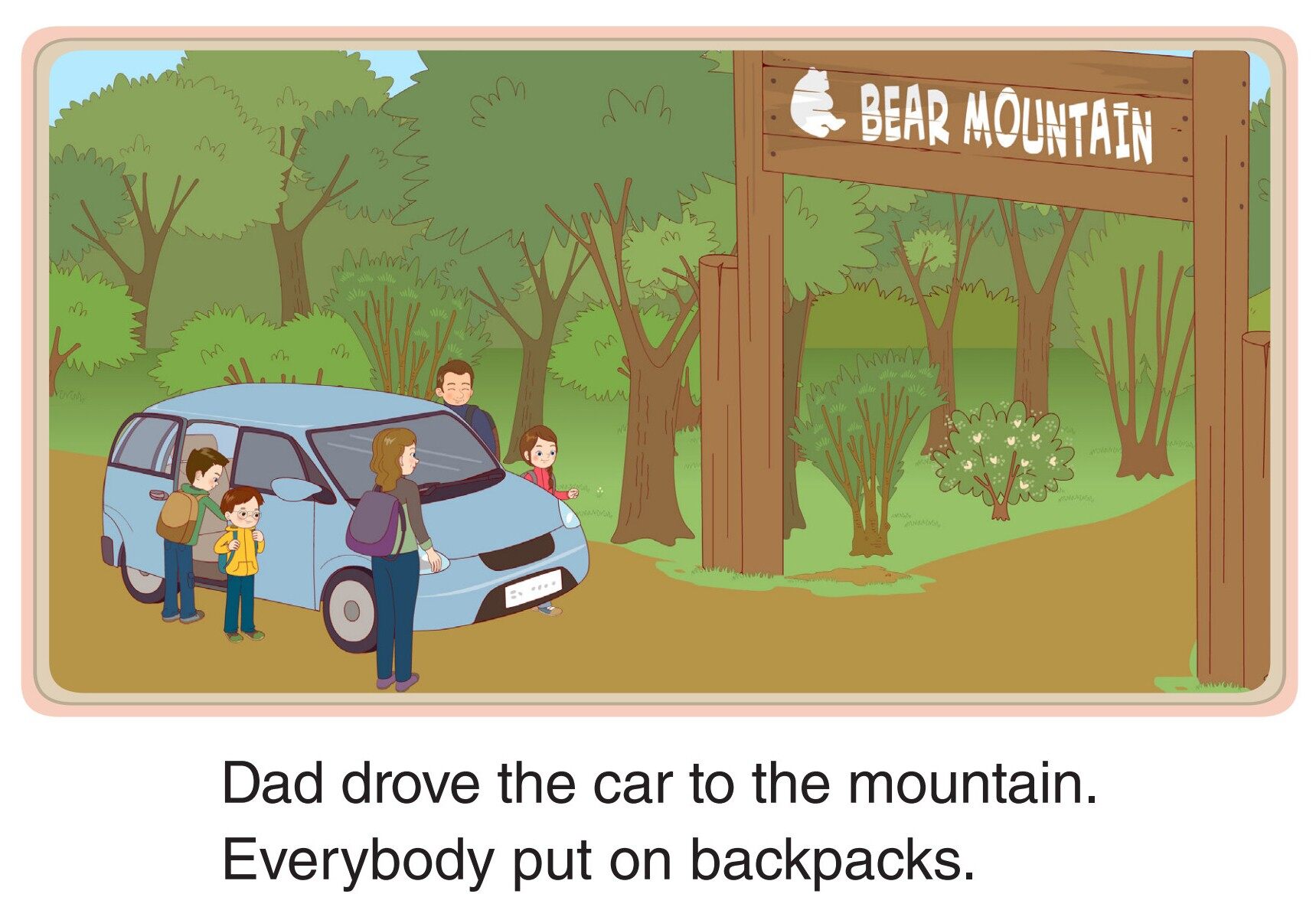 A Hike to the Top绘本故事第5页