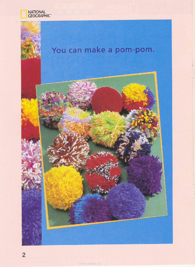 You Can Make a Pom-pom绘本故事第3页