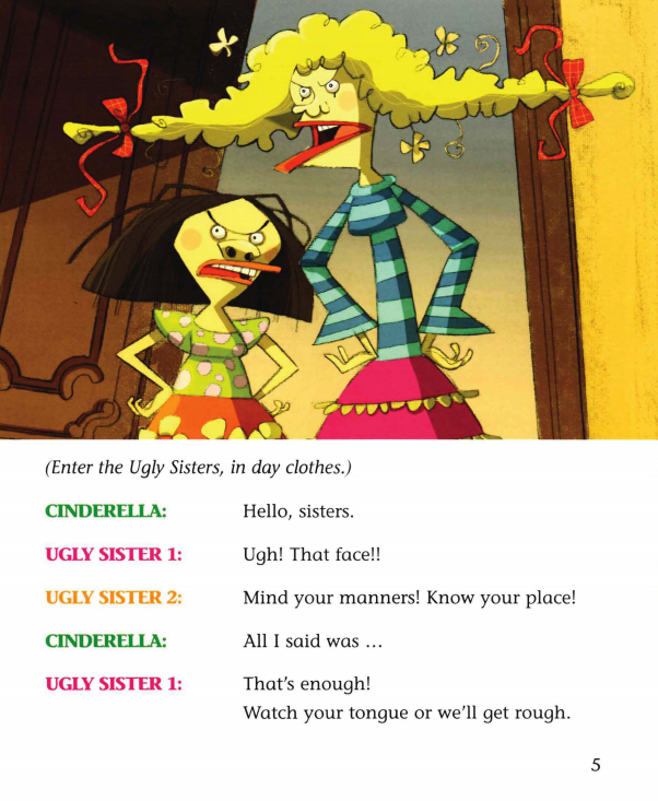 Cinderella绘本故事第5页