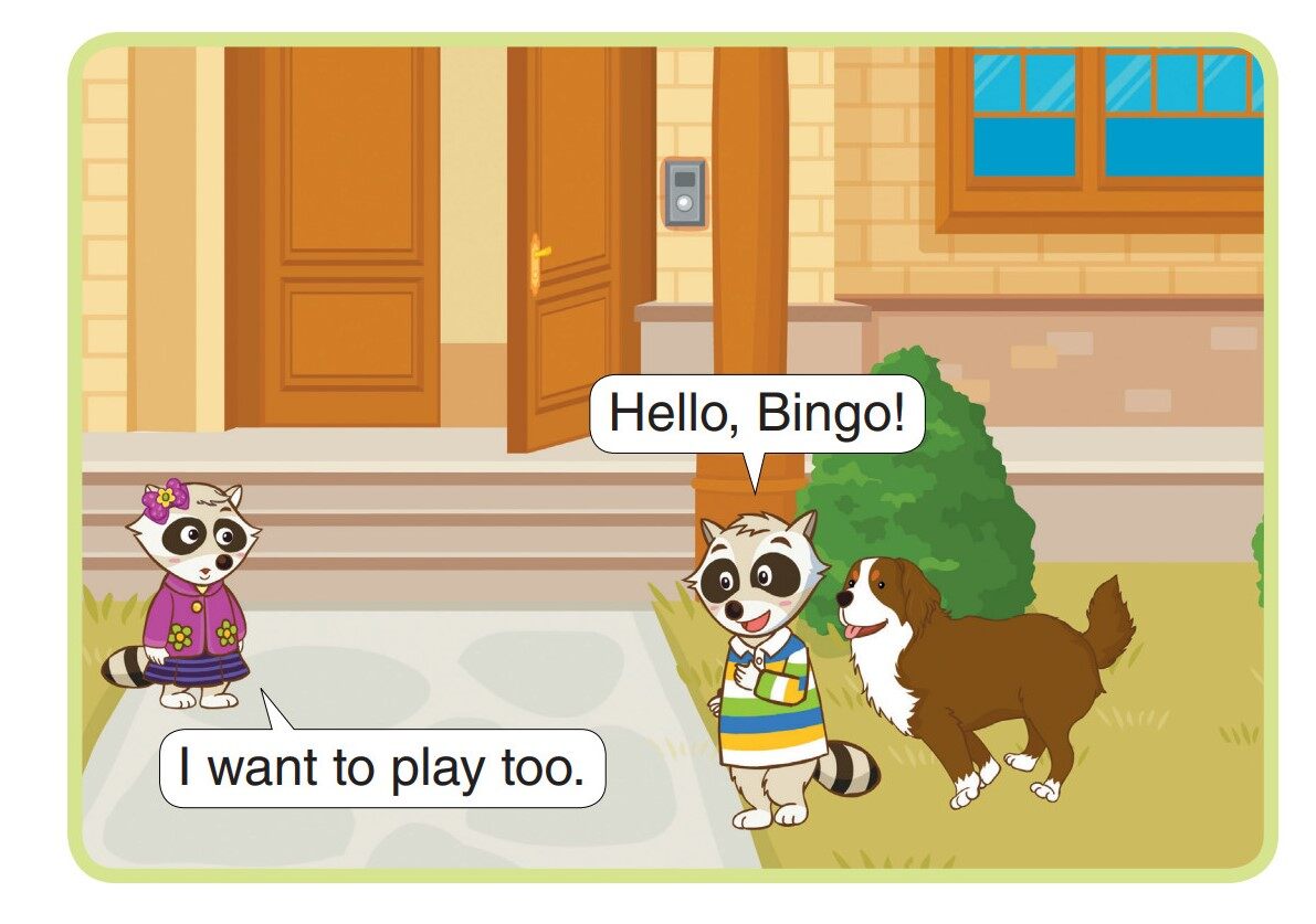 Visiting Grandma绘本故事第5页