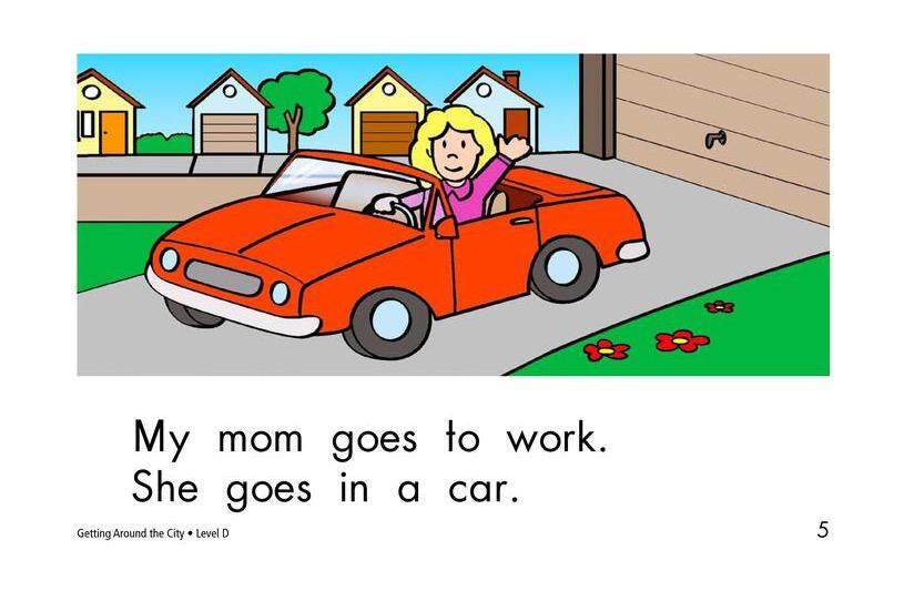 Getting Around the City绘本故事第5页