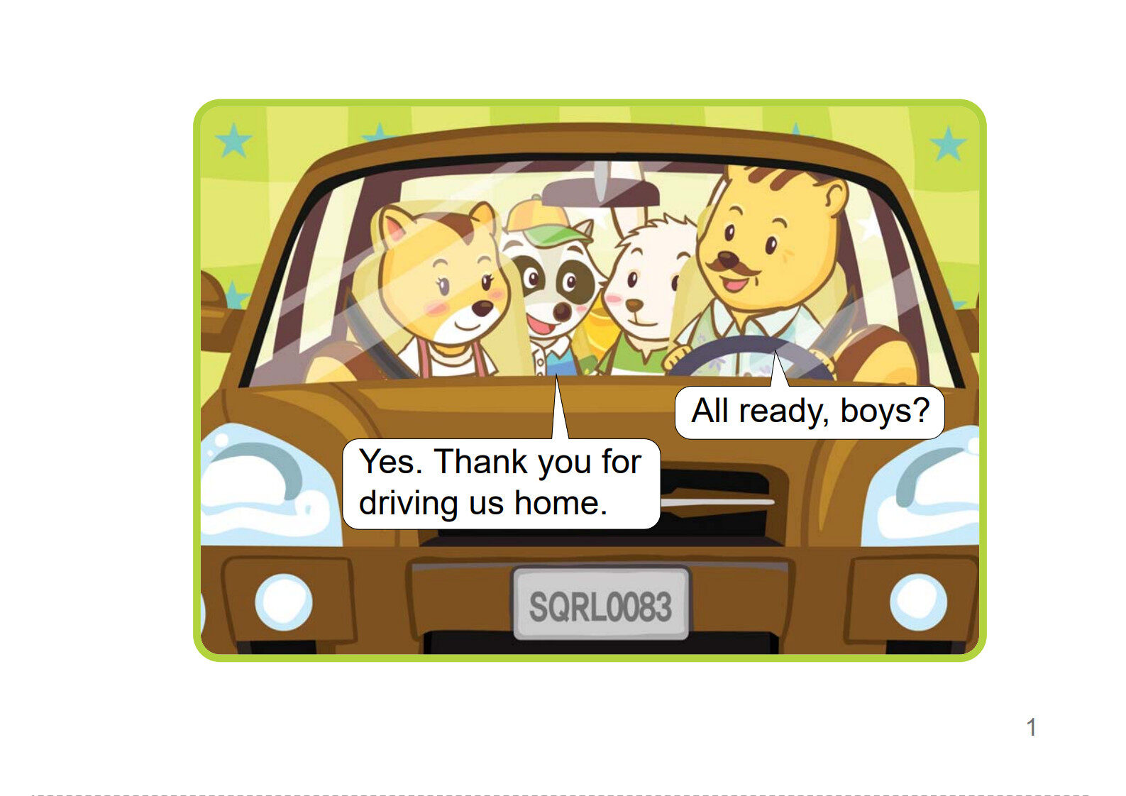 Going Home绘本故事第2页