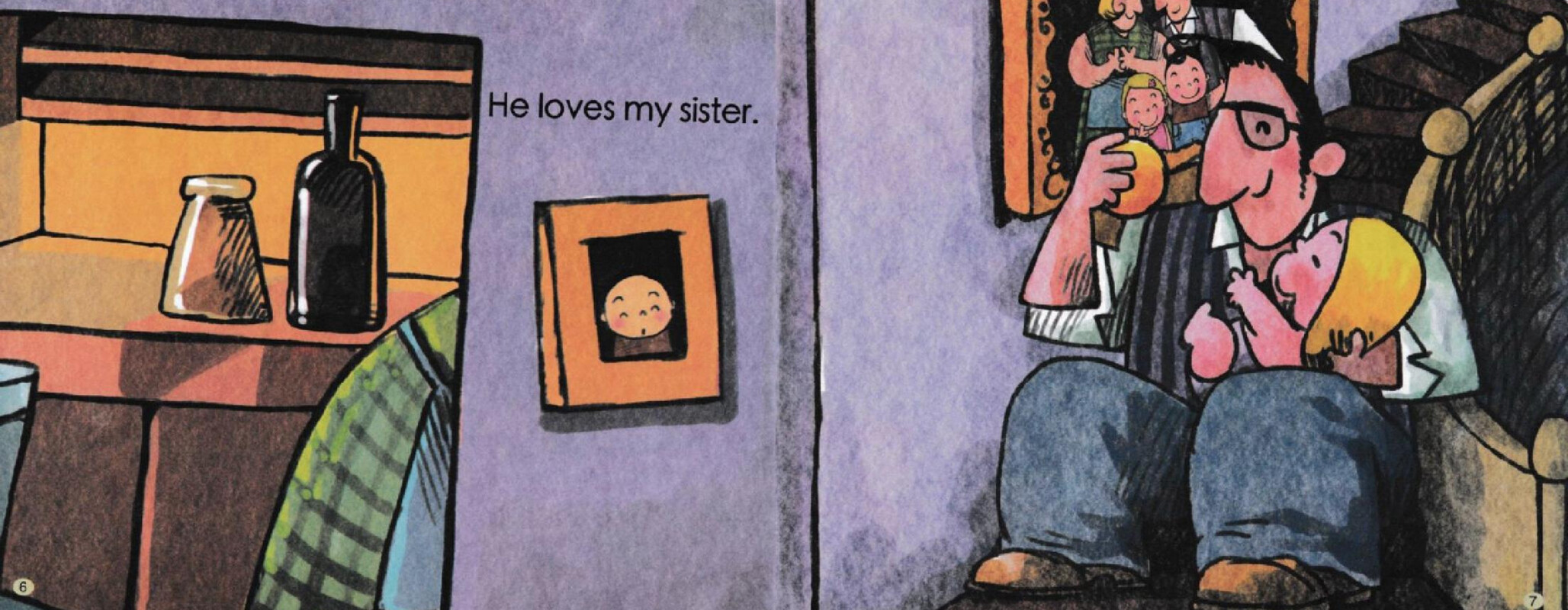 I Love My Sister绘本故事第5页