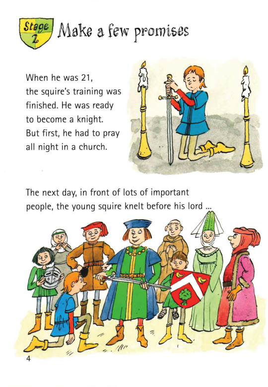 How to be Knight in 10 easy stages绘本故事第5页