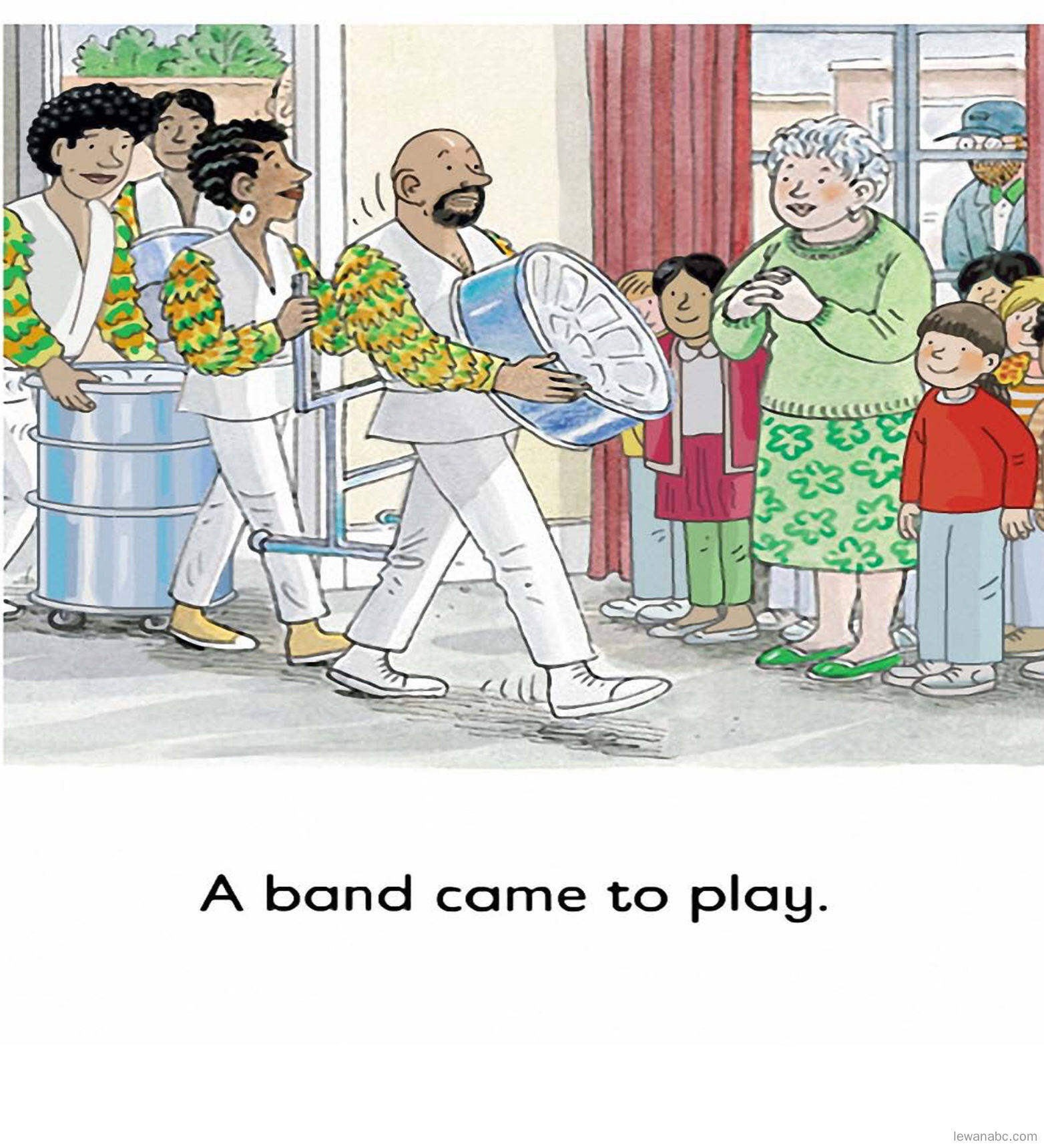 The Steel Band绘本故事第3页