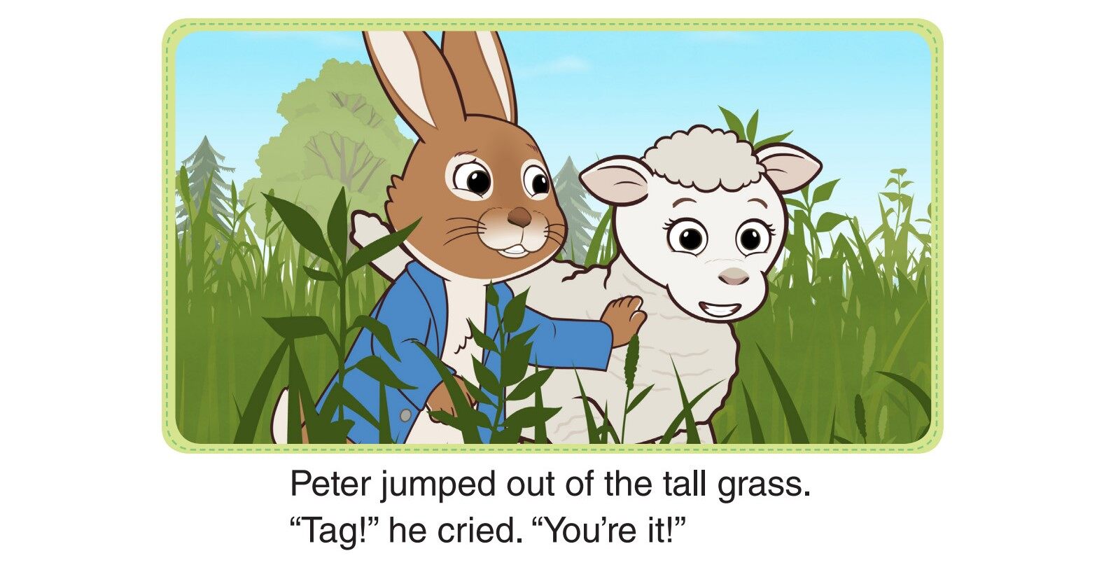 Peter and Benjamin Play Tag 3_To the Rescue绘本故事第5页